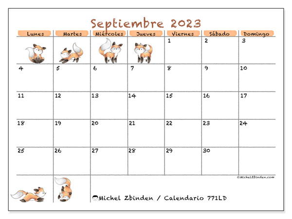 Calendario Septiembre De Para Imprimir Ld Michel Zbinden Es