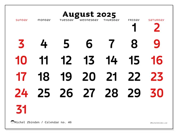 calendar-august-2025-visionary-no-46-michel-zbinden-en