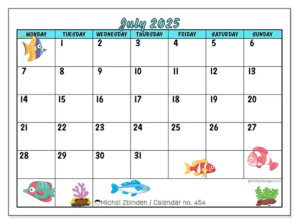 calendar-n-454-july-2025-michel-zbinden-en