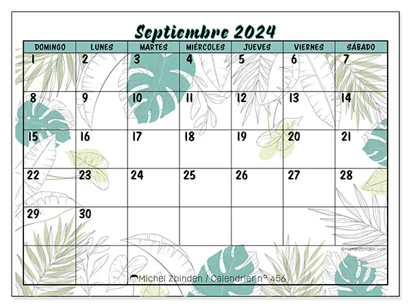 Calendario septiembre 2024 456DS