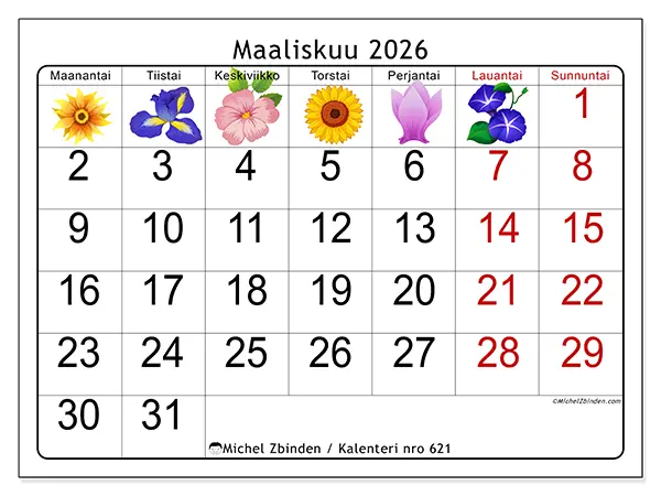 maaliskuu-2026-kalenteri-nro-621-kukat-michel-zbinden-fi