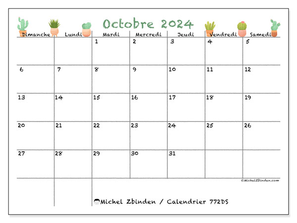 Octobre, le mois du calendrier 2024 ⚜️ - 55BH