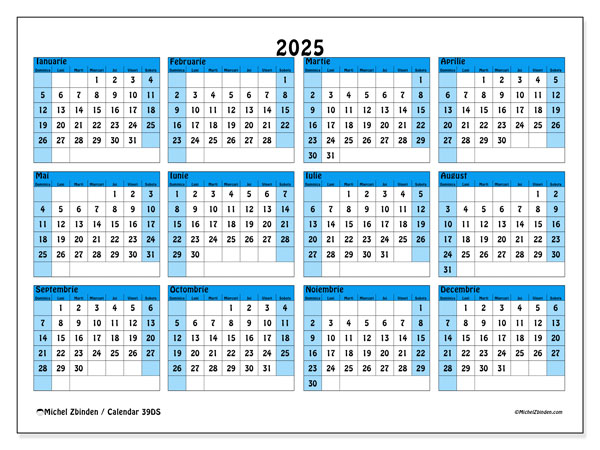 Calendar aprilie 2025 “39”. Calendar pentru imprimare gratuit.. Duminică până sâmbătă