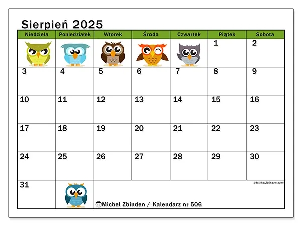 kalendarz-na-sierpie-2025-nr-506-sowy-michel-zbinden-pl